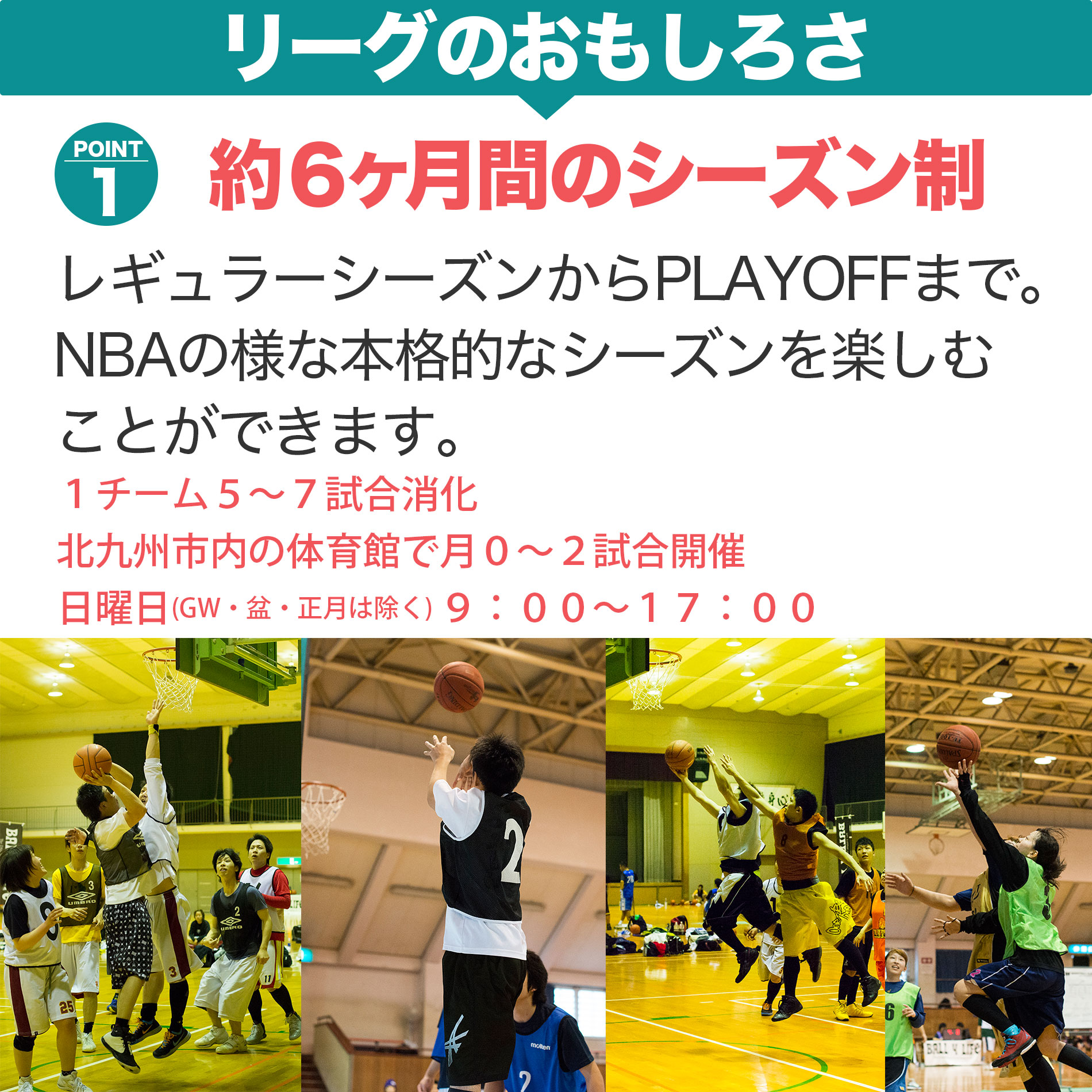 Winter League 福岡 北九州バスケットボールリーグ Winter League